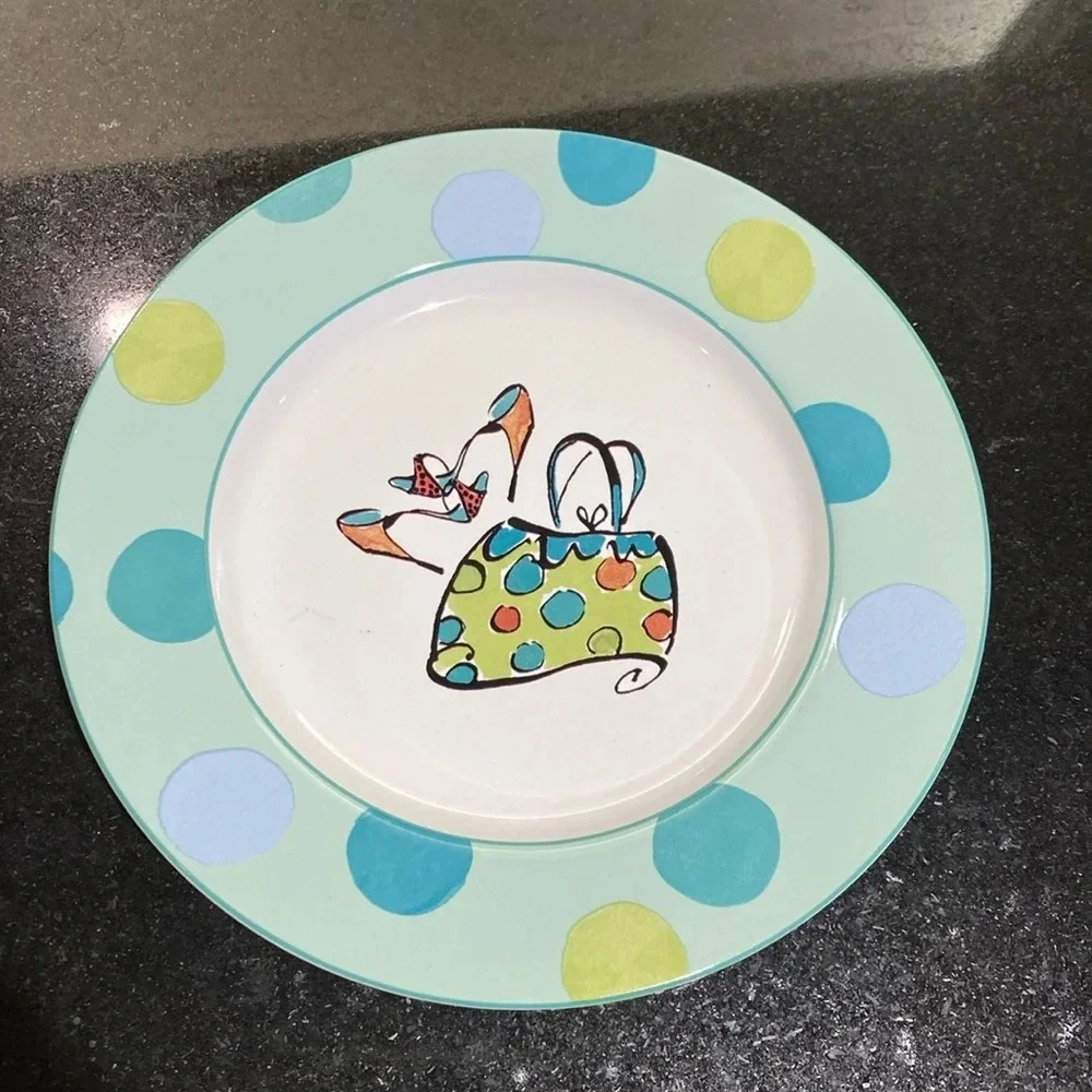NWT Shoes & Handbags Plates NEW in Gift Box